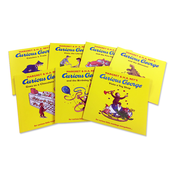 Curious George Collection (7 Paperbacks)